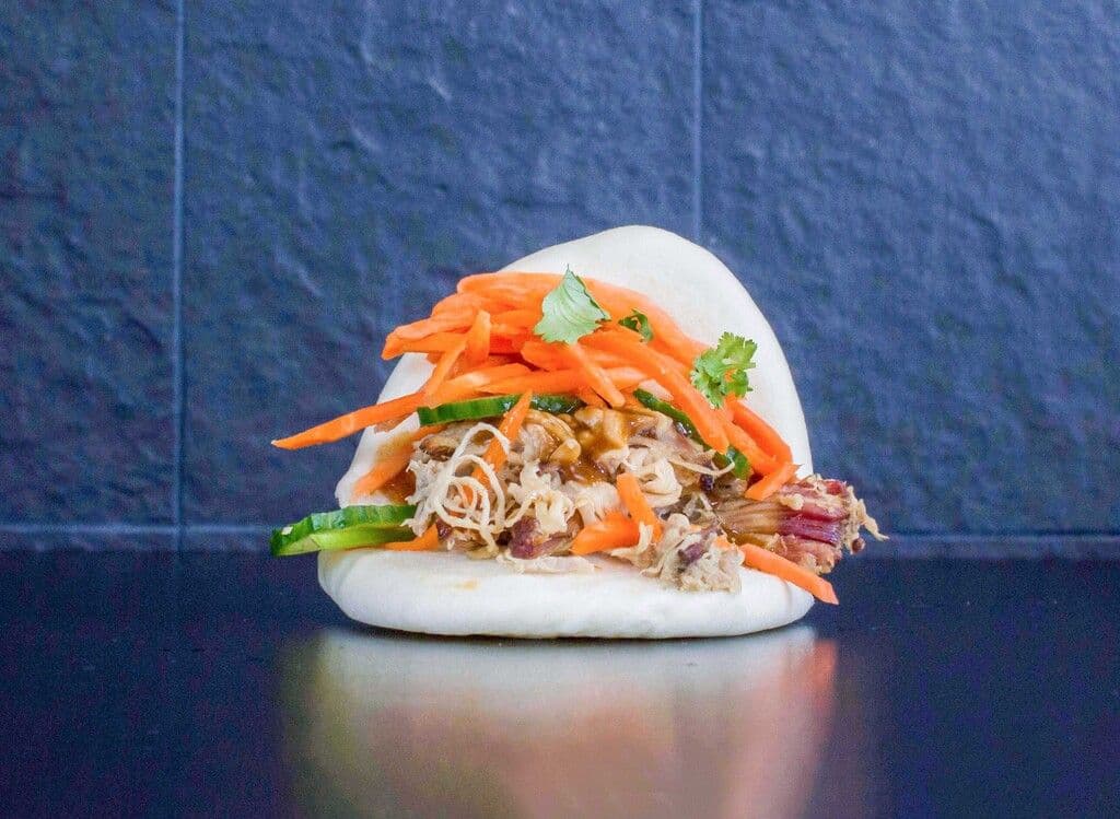 Pulled Pork Steamed Bao