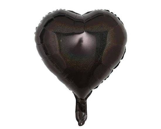 15-18" Heart Shape Foil Balloon - Black