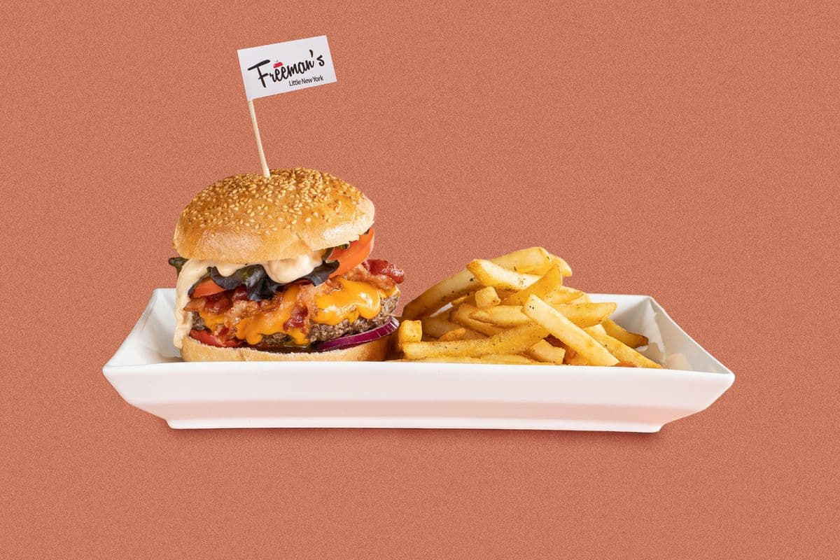 Fiery Smokehouse Cheddar Burger