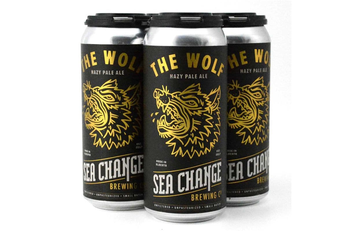 SEA CHANGE The Wolf Hazy Pale Ale 4 PK CN (4 x 473ML)