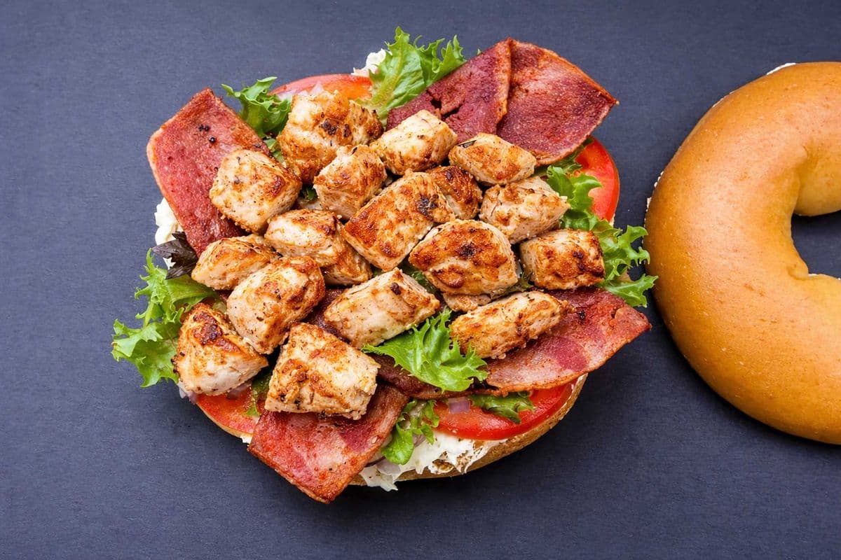 CHICKEN BACON Bagel
