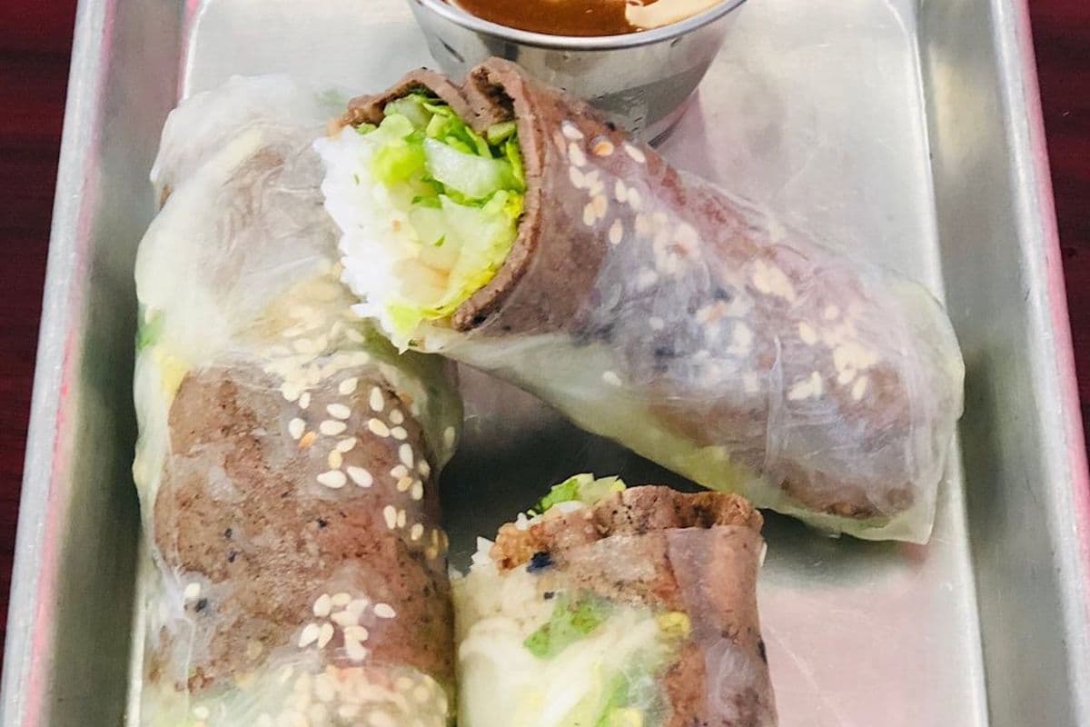 Salad Rolls (BBQ Beef)(2 pcs)