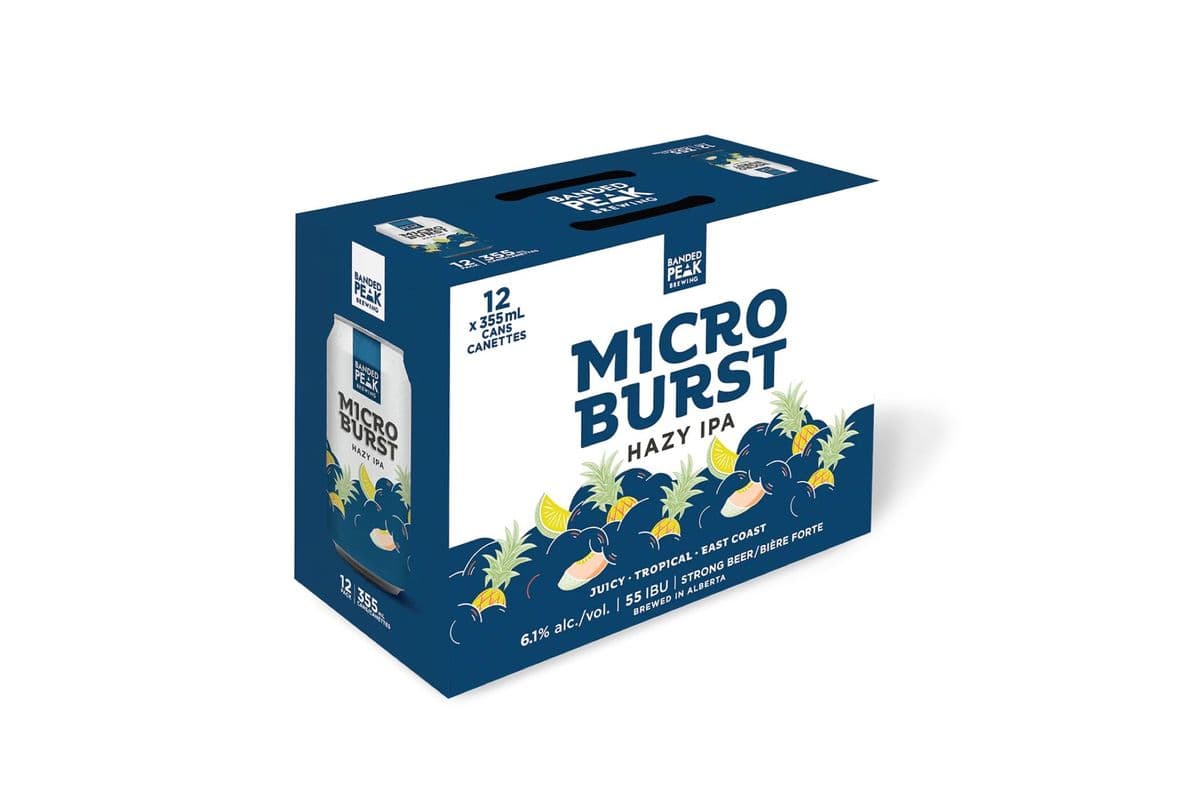 Banded Peak Micro Burst Haze IPA (1 x 12x355ml)