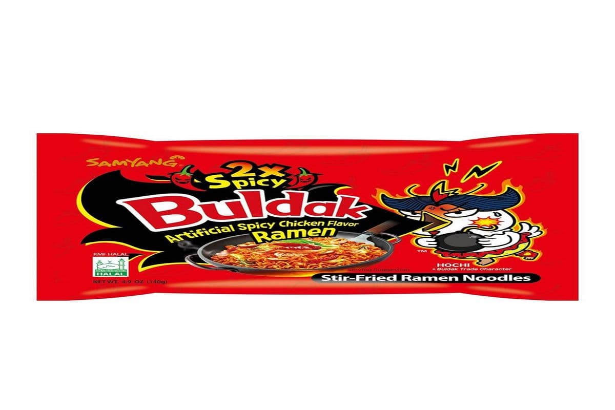 Buldak Red (2x) Chicken Noodles Packet