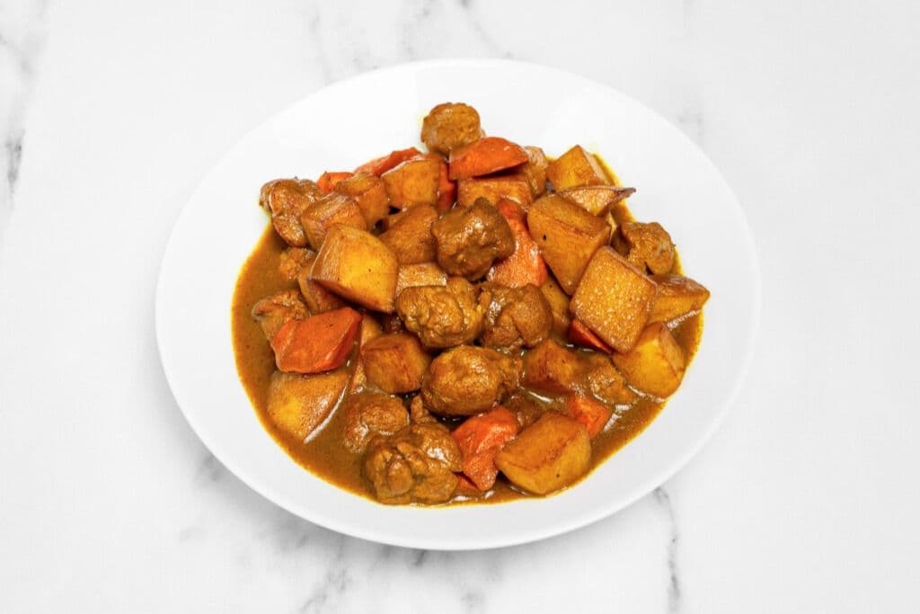 C6. Curry Soyapork with Potato