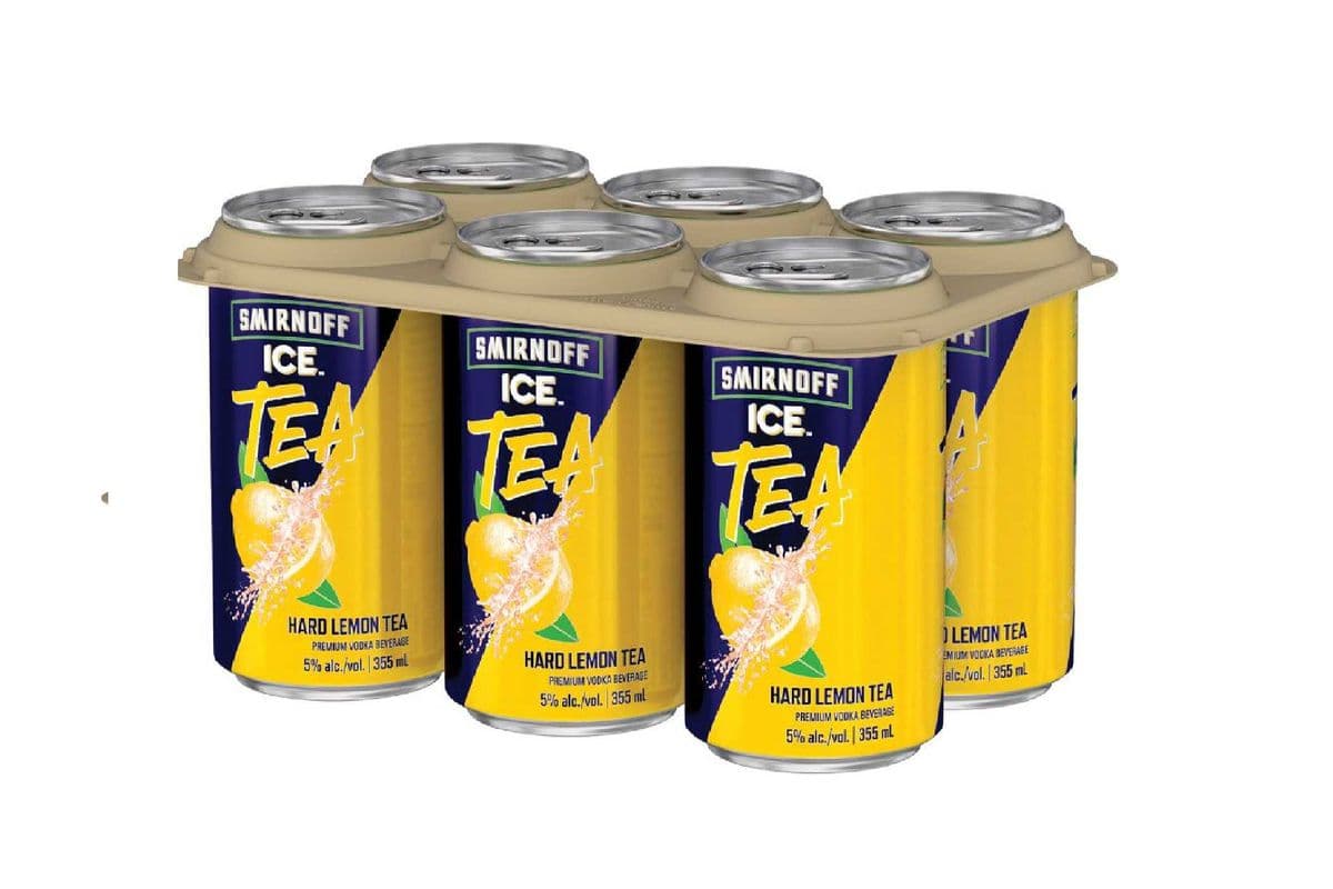 Smirnoff Ice Hard Lemon Tea (6 x 355 ml)
