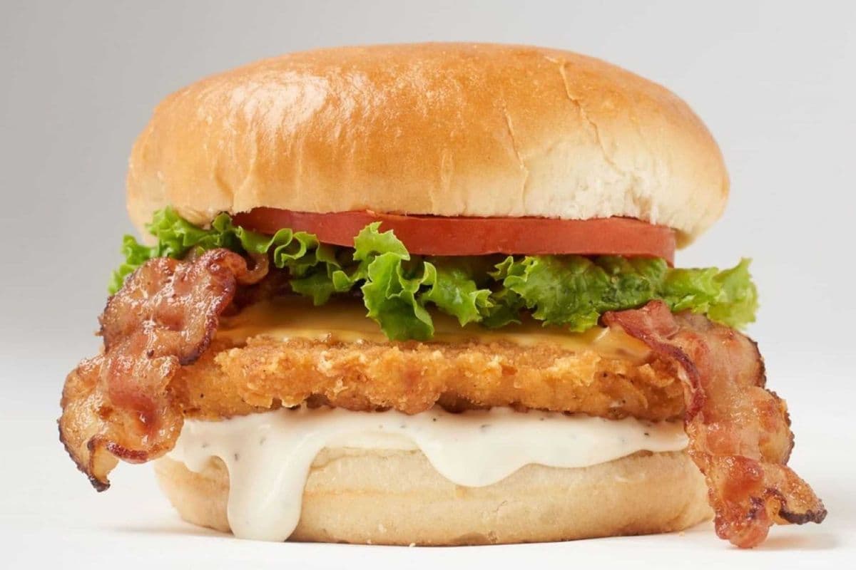 Bacon Ranch Chicken Burger a La Carte