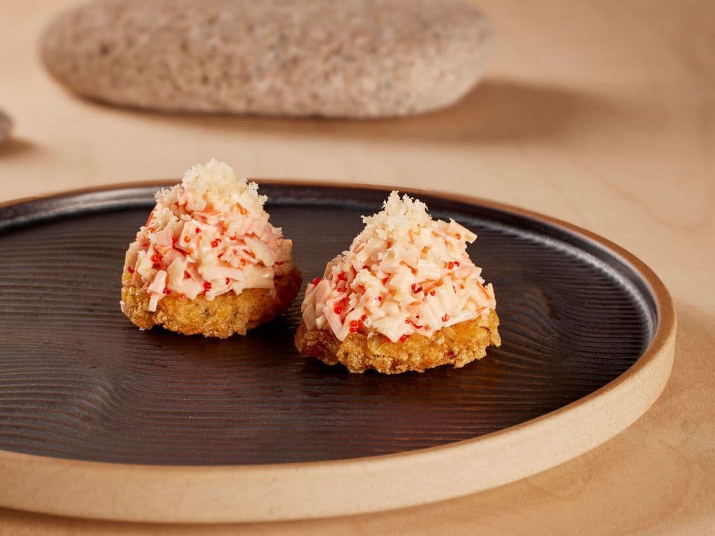 Spicy Crabmeat Pizza (4pcs)