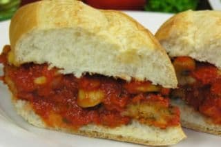 Veal Cutlet Sandwich