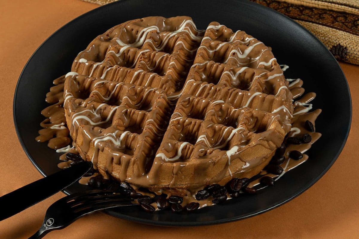 Coffee waffle
