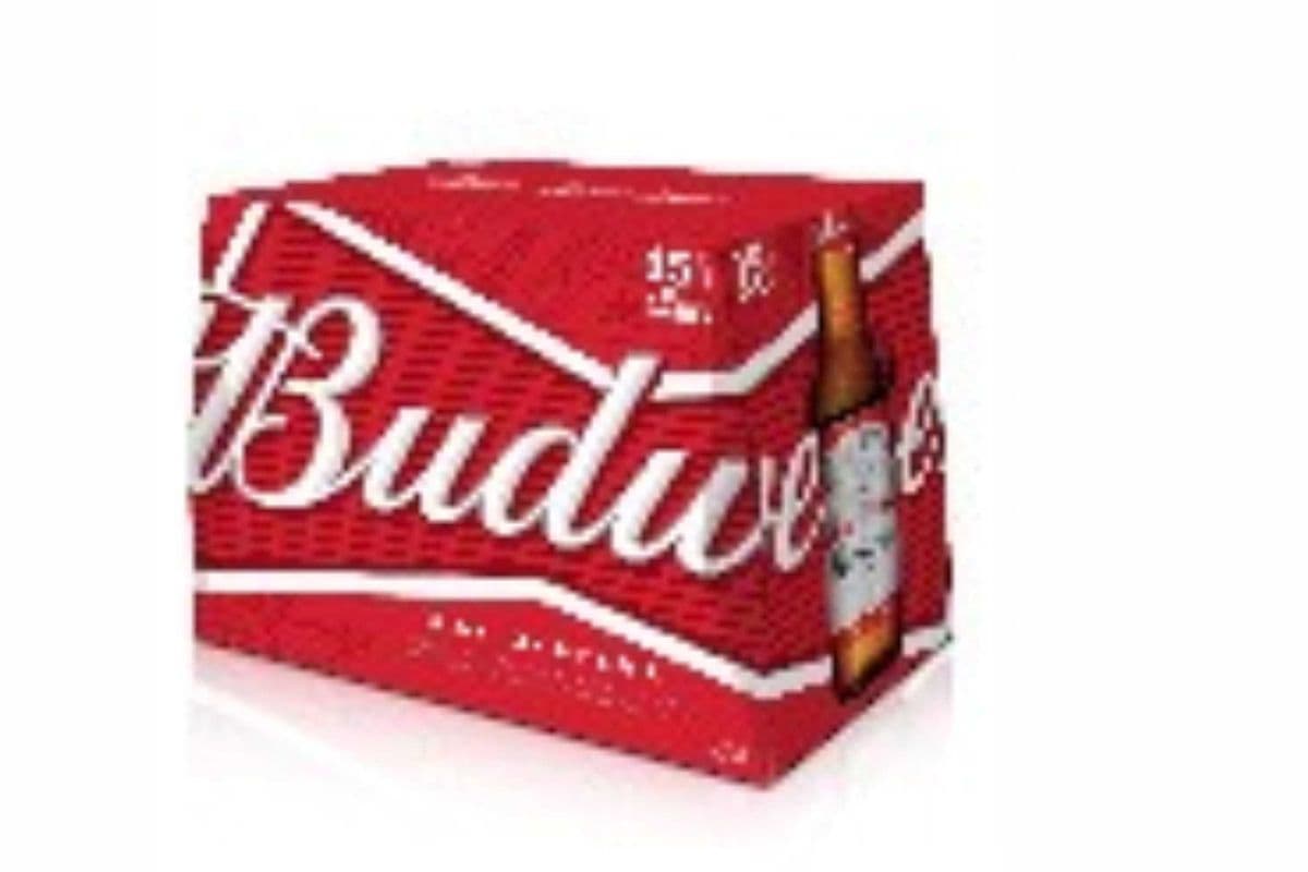 Budweiser 15 x 341 ML Bottles (1 x 341 ml Bottles)