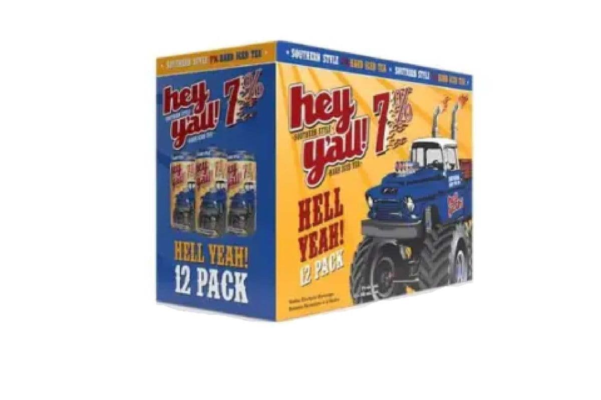Hey All Yall 7% 12 PK (12 x 355 ml x 12 )