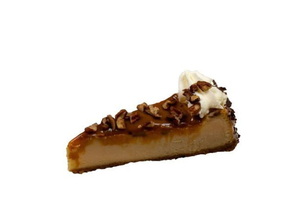 Pecan Caramel Cheesecake (slice)