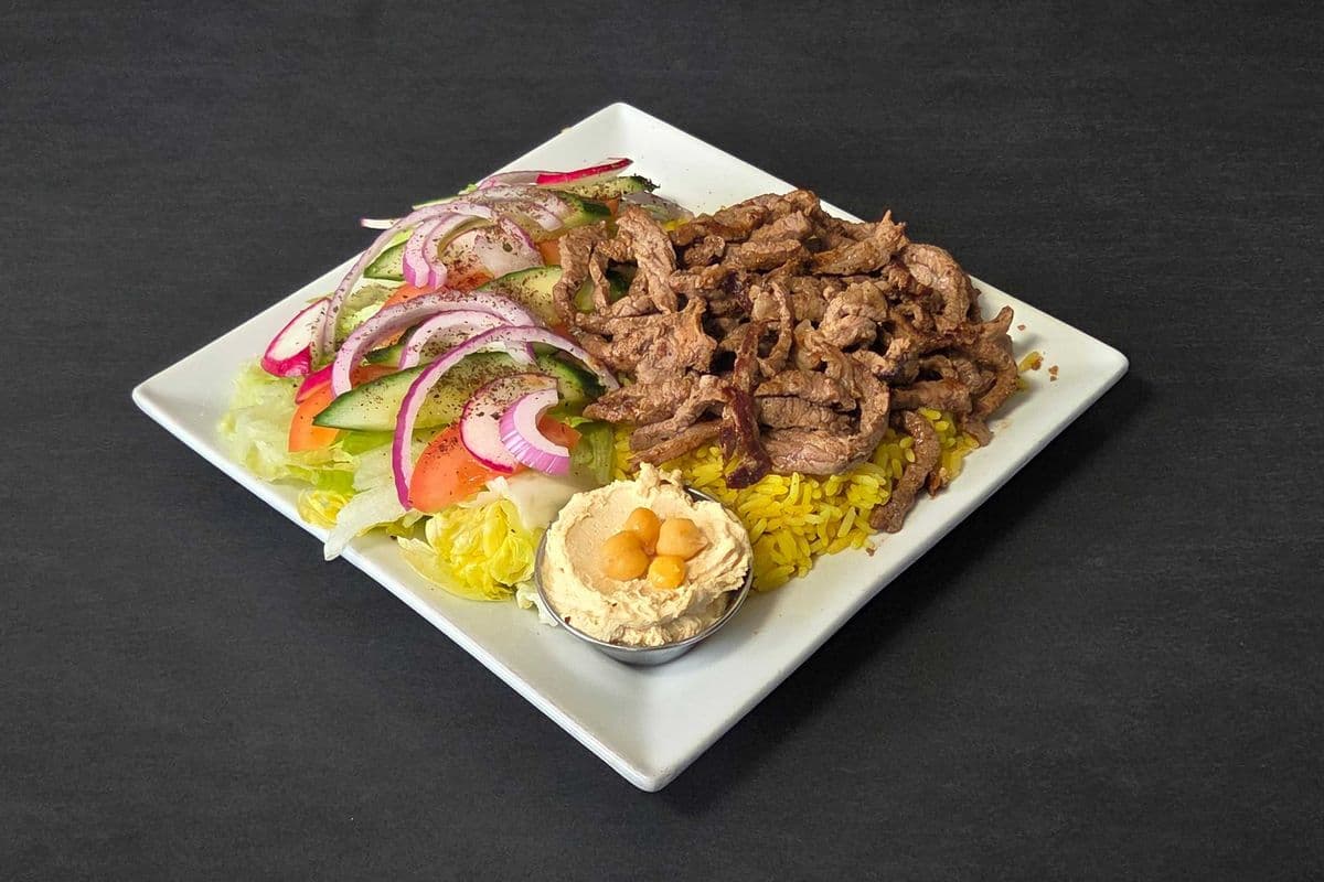 Beef Shawarma Platter