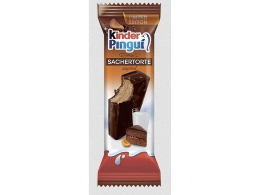 Kinder Pingui Sachertorte Chocolate Mousse Euro Refrigerator Snack