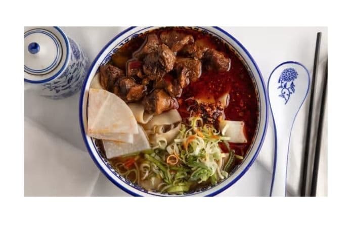 7. Hand-Pulled Noodles in Braised Beef Soup