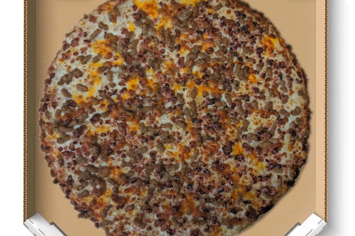 Medium Bacon Double Cheese Pizza