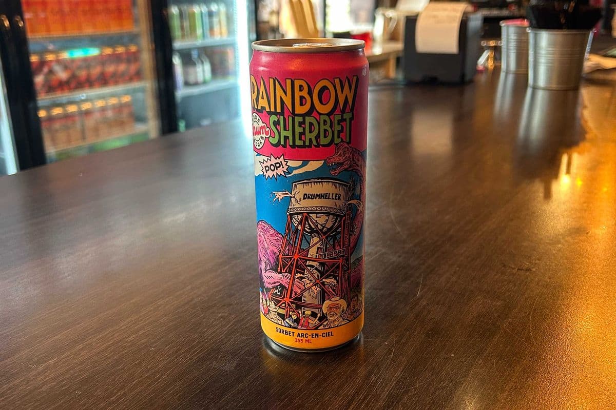 Unleaded Drum Soda Rainbow Sherbet (355ml Can) (355ml)
