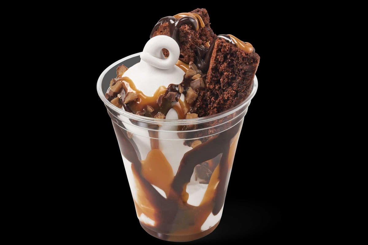 Skor Caramel Brownie Cupfection