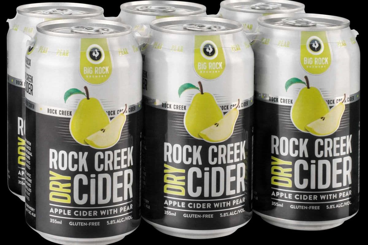Rock Creek Cider Pear (6 x 355 ml Cans)