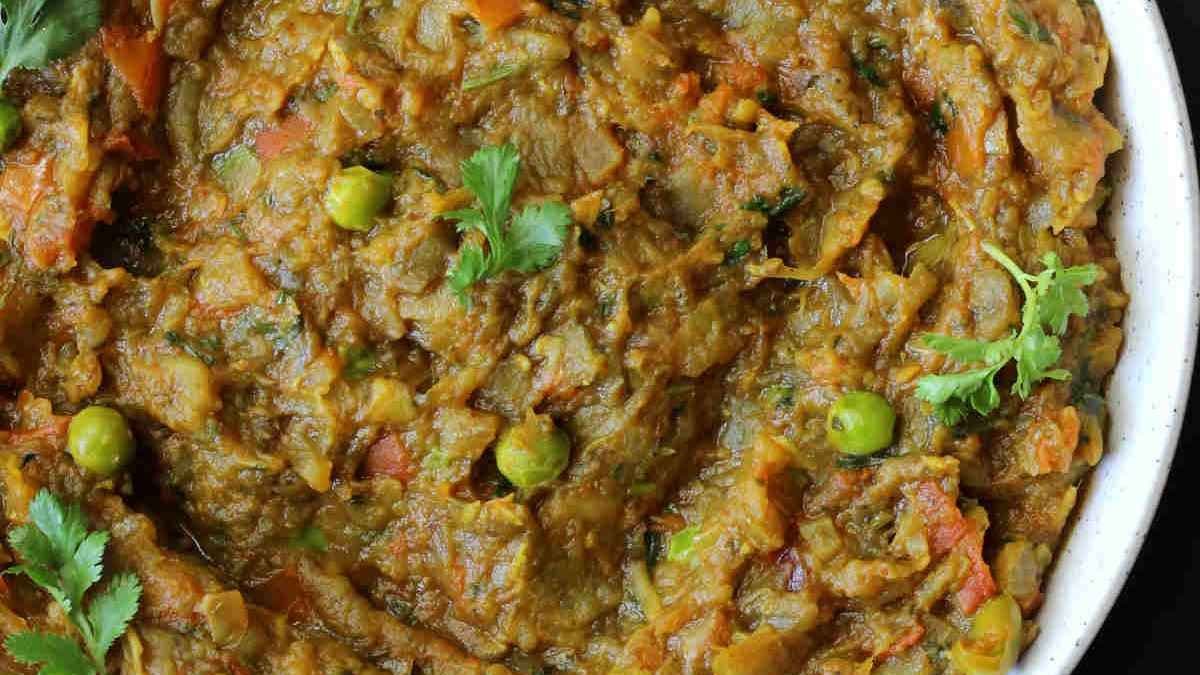 Eggplant Bhartha