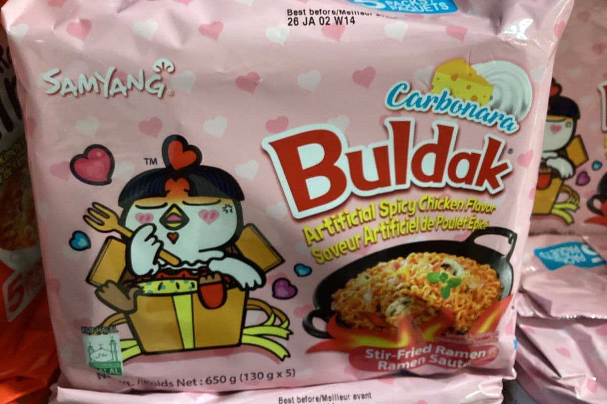 SAMYANG Carbonara Buldak Spicy Chicken Flavour