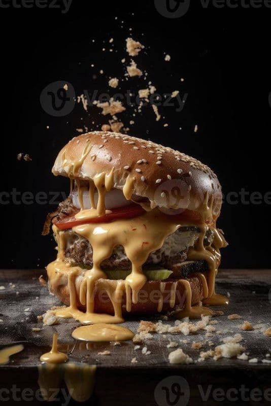 CRAZY CHEESY BURGER 
