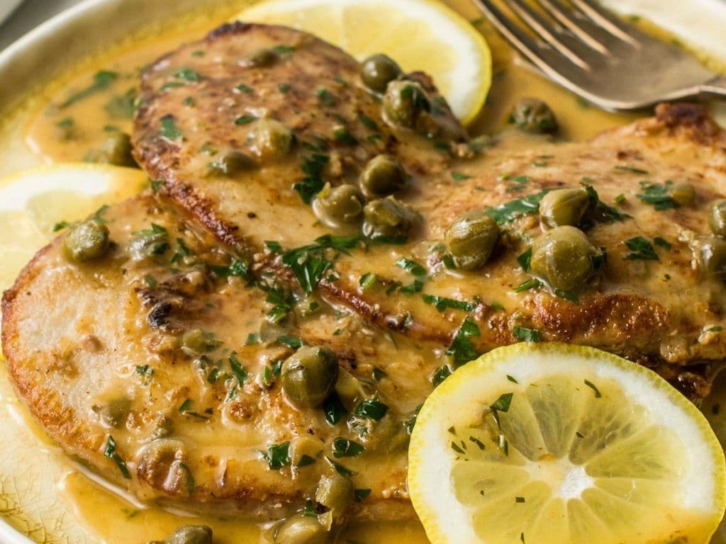 Veal Piccata Family Tray