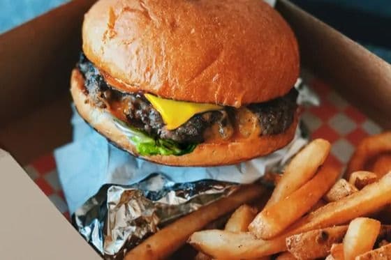 44. Fish Burger Combo