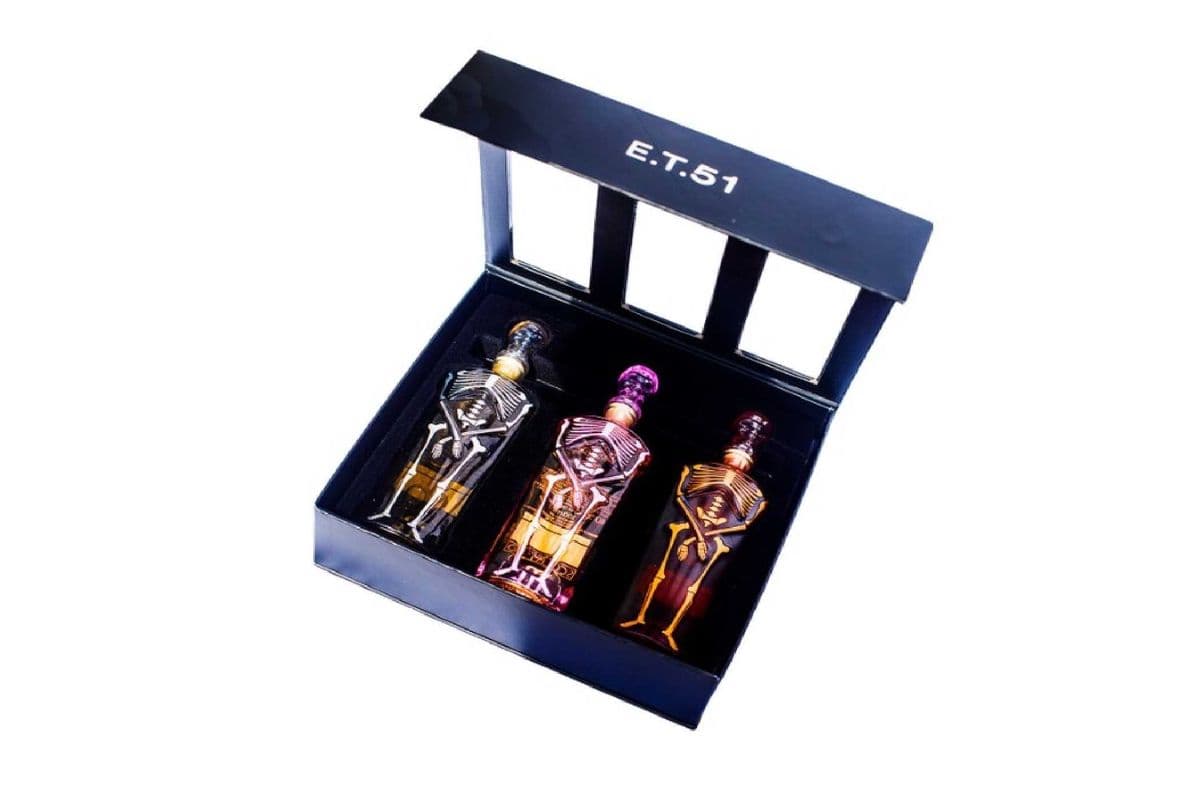 E.T. 51 Luxurious Set Rum. Vodka. Whisky (3 x 100ml)