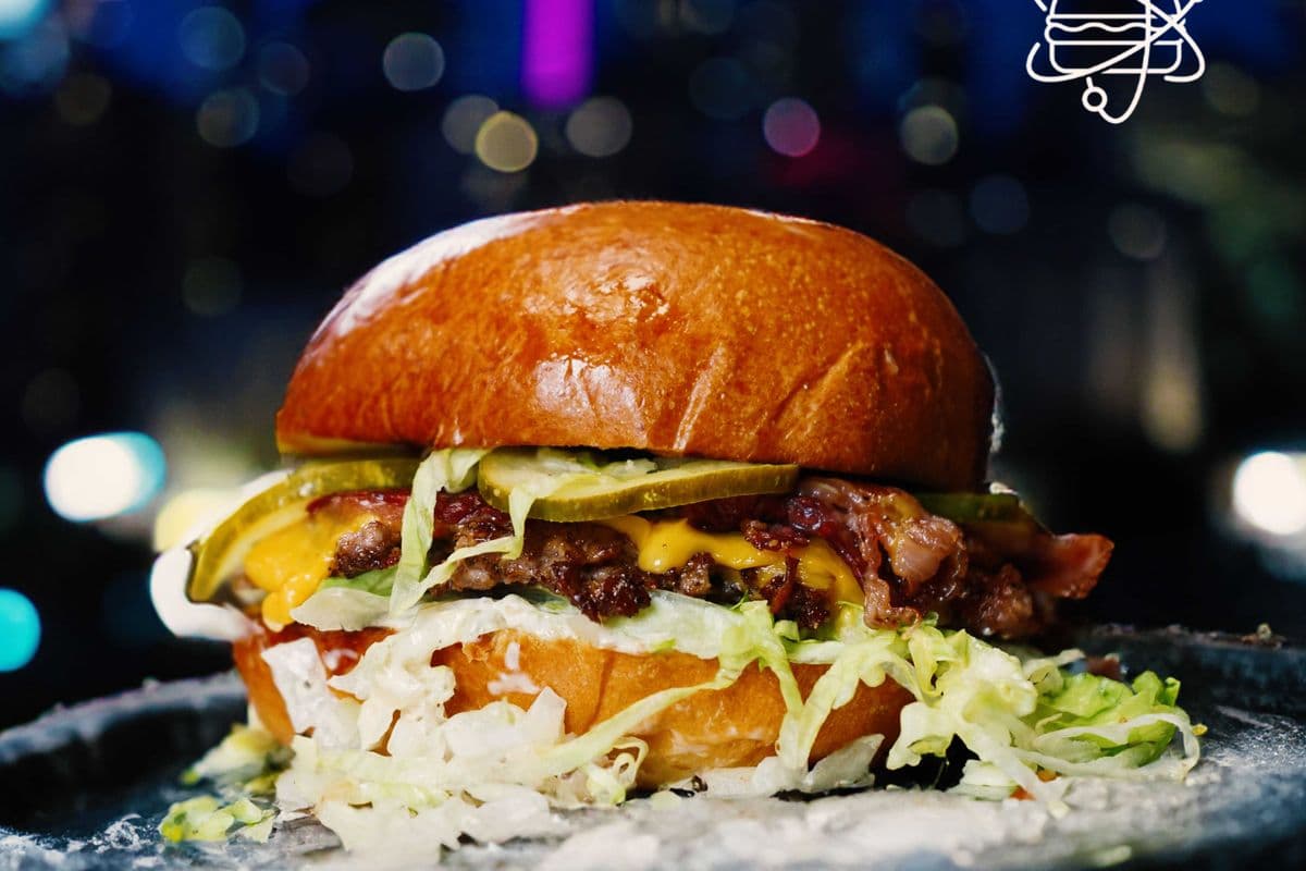 Cheese Smash Burger Combo