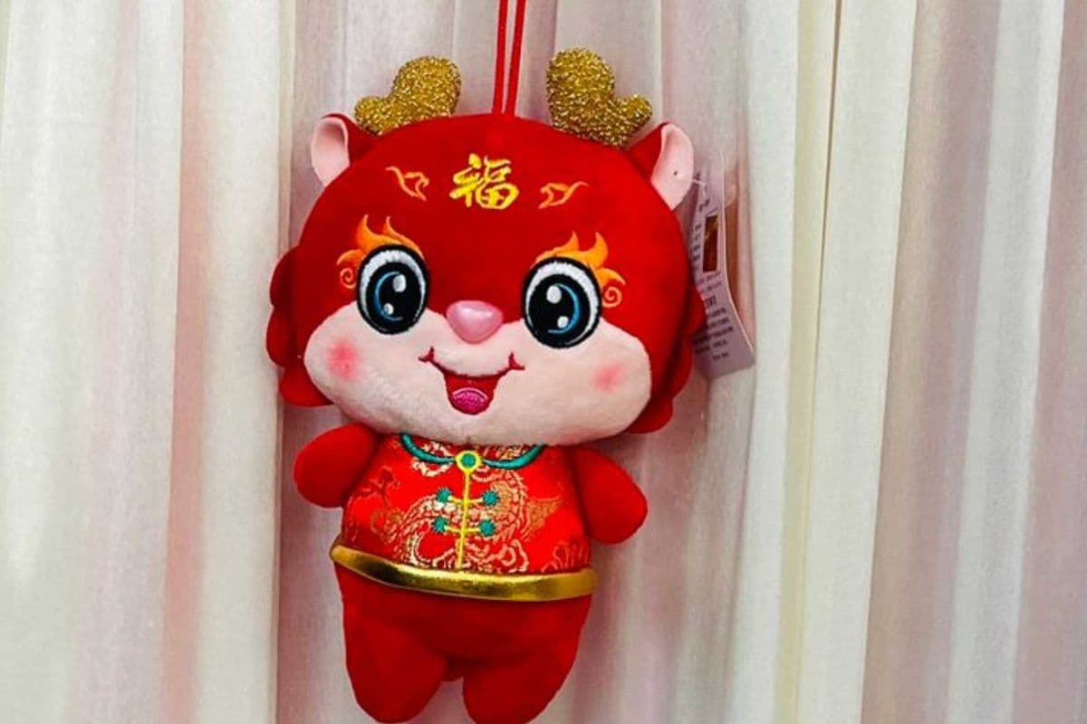 Meet Your New Lucky Charm: The "Fu" Festive Dragon Plush!