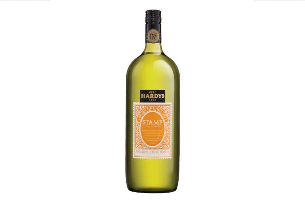 Hardys Stamp Series Riesling Gewurztraminer (1 x 1.5 L)