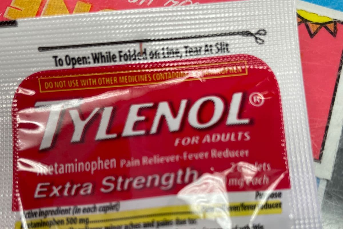 Tylenol sachet 2 caplets