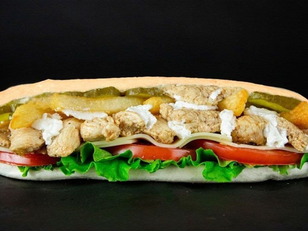 Sandwich Shish Taouk / Shish Taouk Sandwish