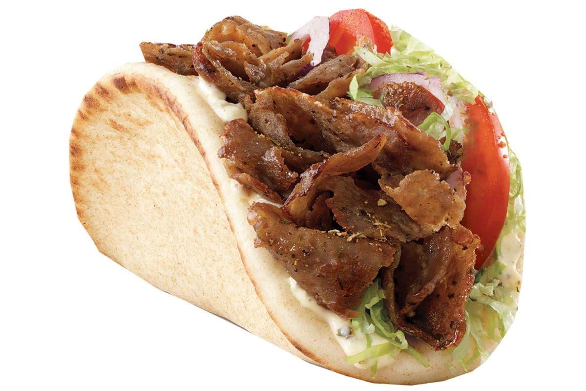 Busker's Special Gyros Pita Wrap