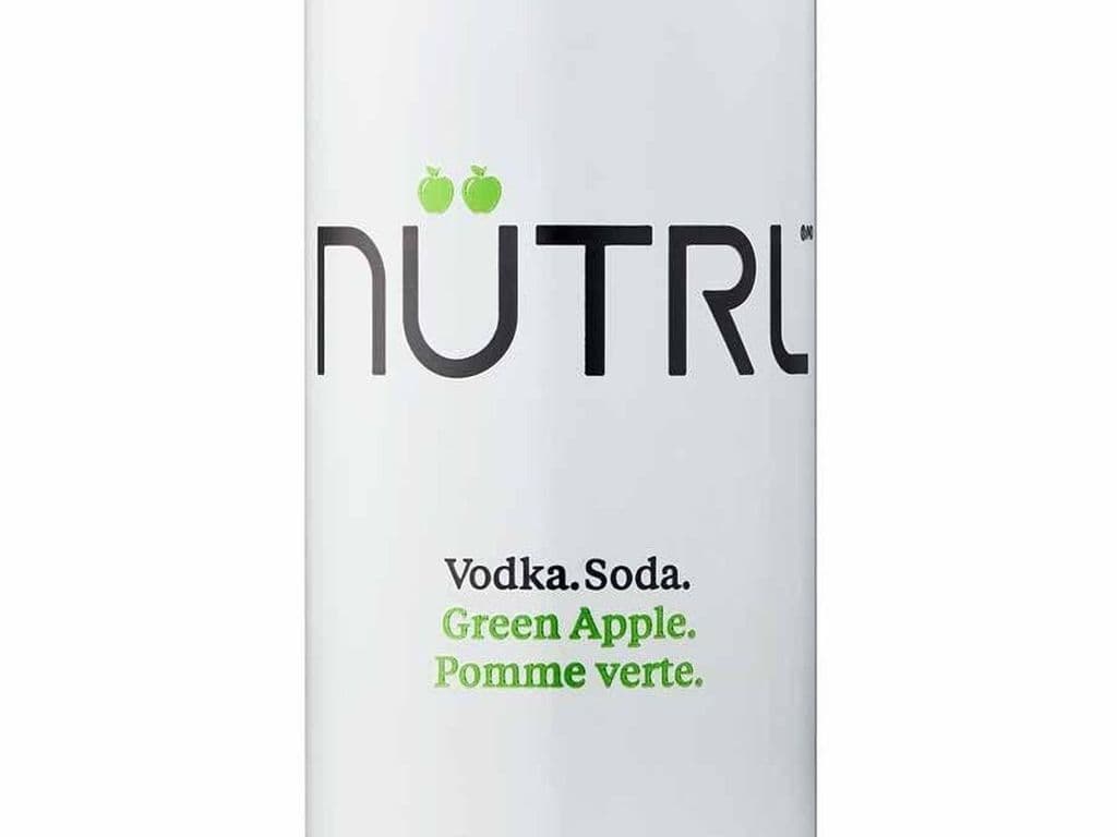 NUTRL Vodka Soda Green Apple 473ml