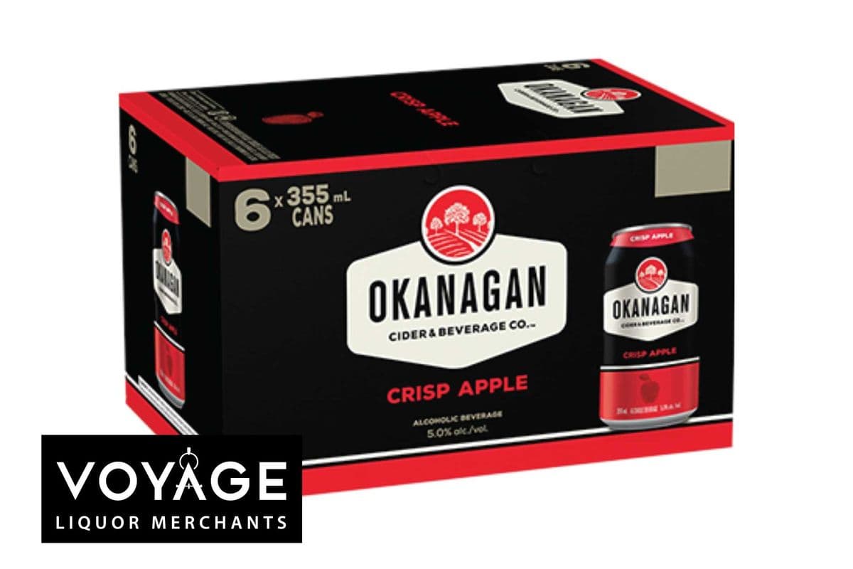 Okanagan Crisp Apple Cider (6 x 355 ml)