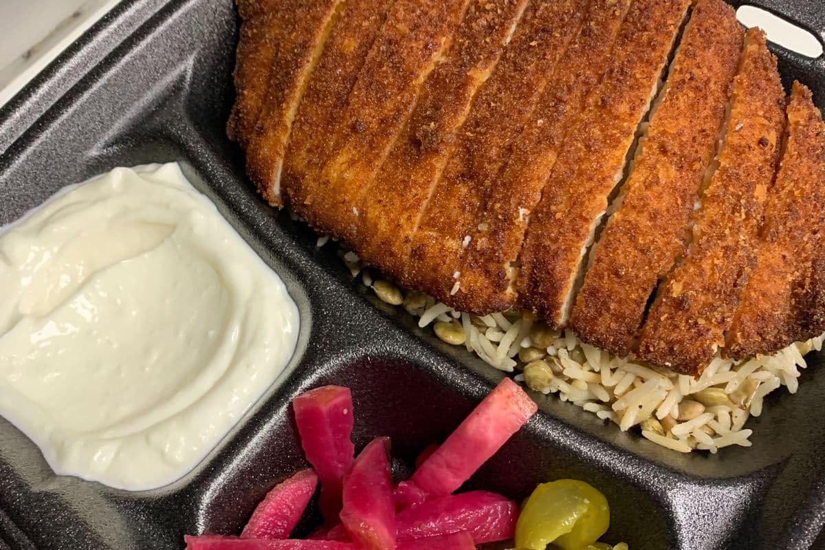 Chicken Cream Chop plate