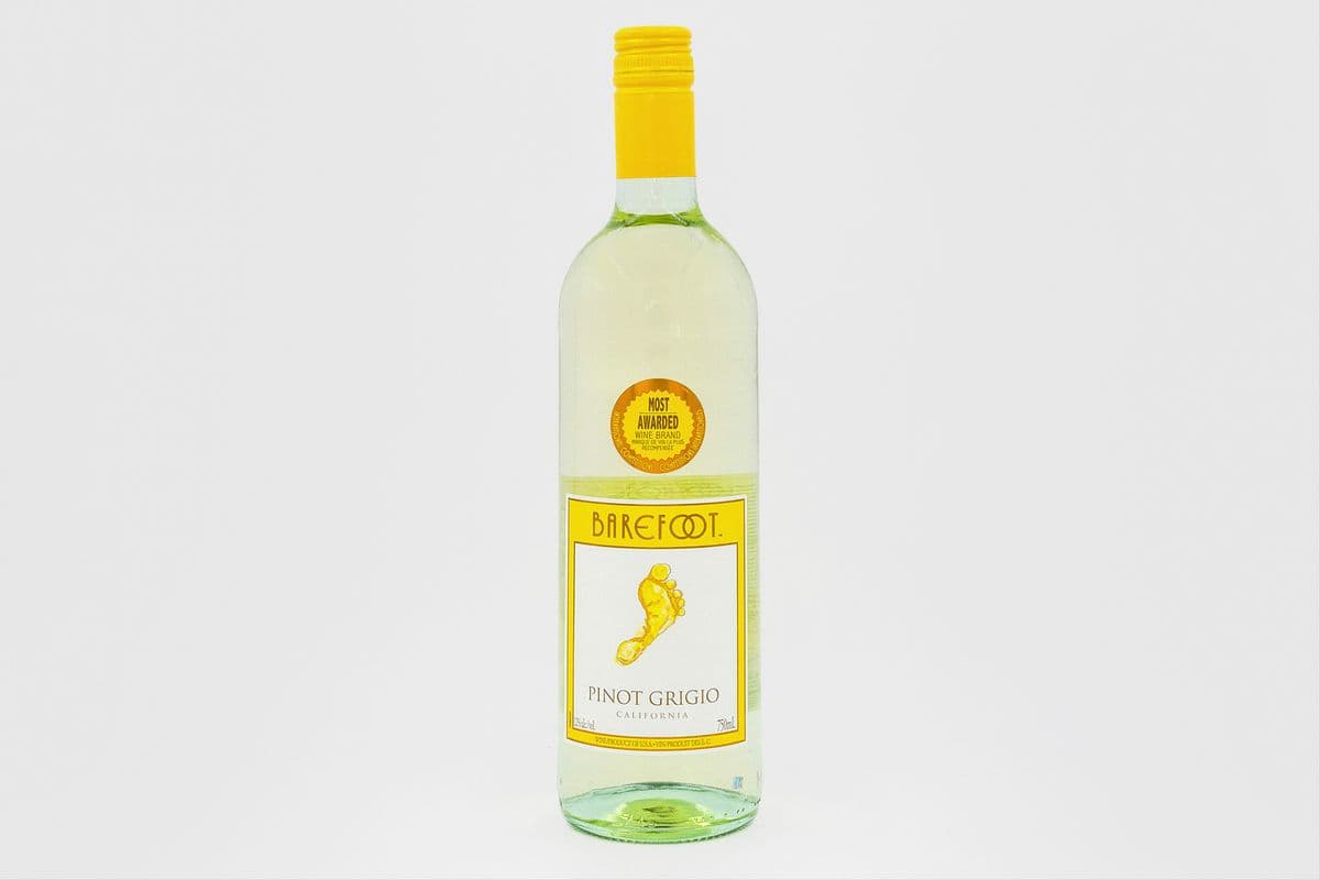 Barefoot Pinot Grigio (750 ml) (1 x 750ml)