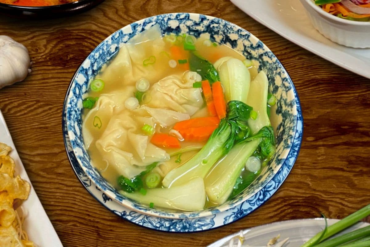 Thai Wonton Soup
