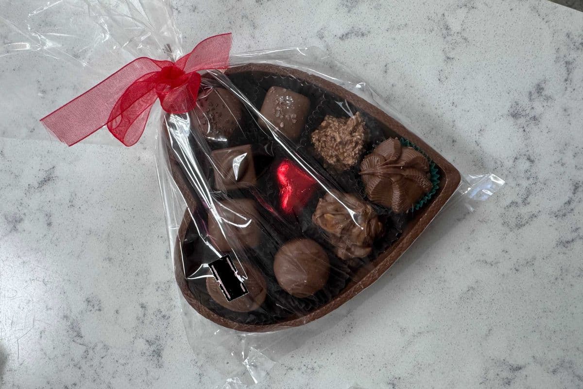 Heart Shaped Chocolate Box