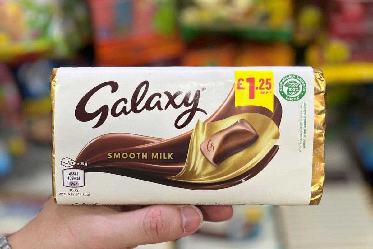 (IRELAND) GALAXY SMOOTH MILK - 135G