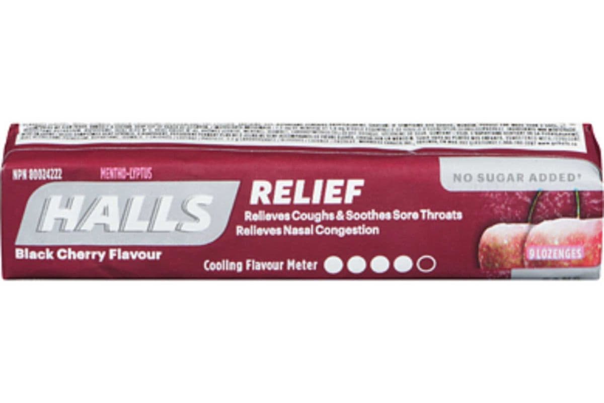 Halls Black Cherry (9 Lozenges)