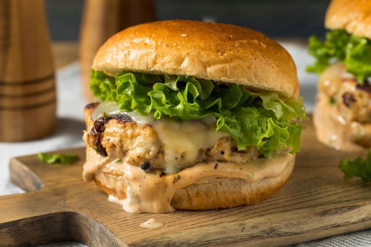 Keto Chicken Burger