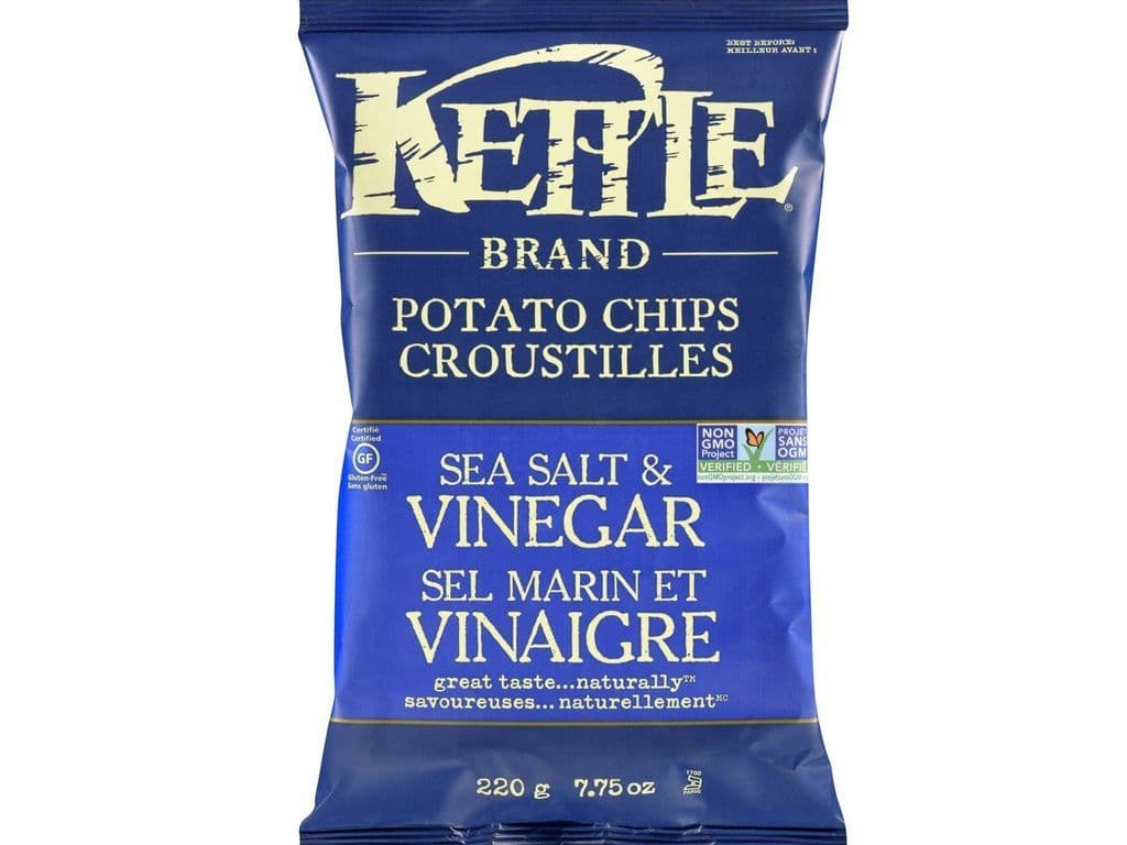 Kettle Sea Salt and Vinegar (Each 220 gm)