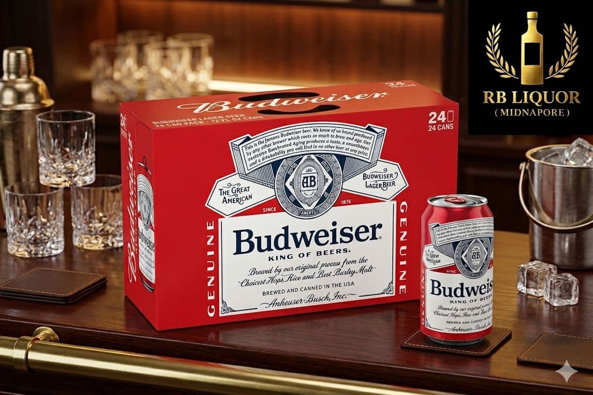 BUDWEISER (24 CANS X 355ML) 5.0% ABV (24 x 355 mL)