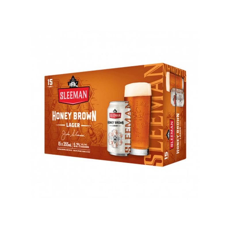 Sleeman Honey Brown (15 x 355 ml Cans)