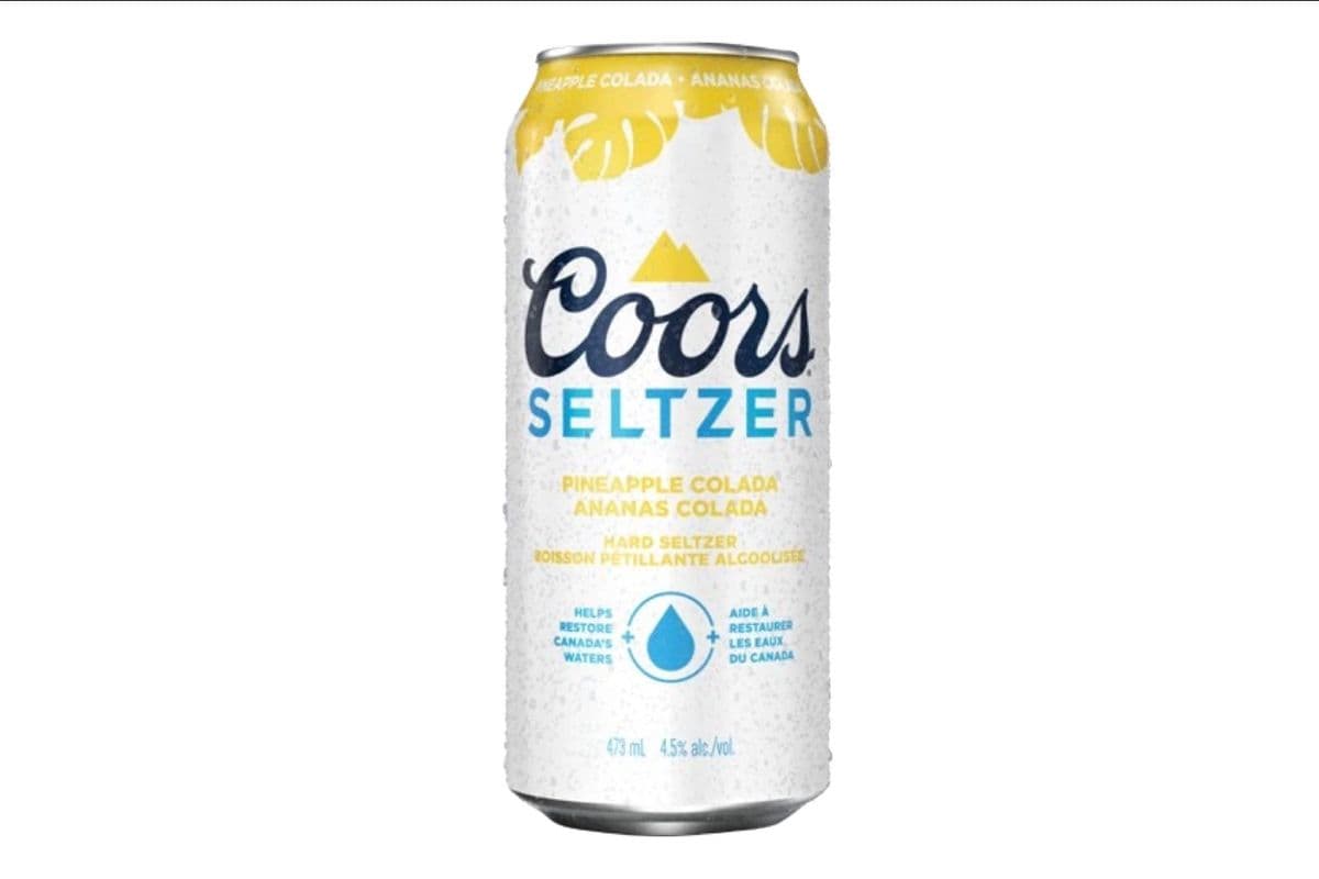 Coors Seltzer Pineapple Colada (1 x 473mL Can)
