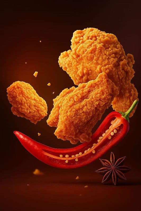 5.  Salt and Pepper Fried Chicken Wings / Ailes de poulet frites au sel et poivre 